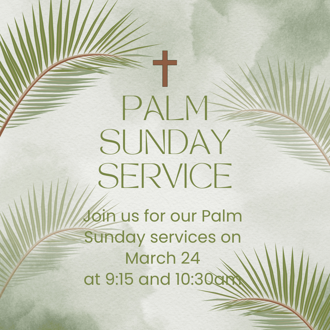Palm Sunday Service